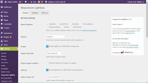 Plugin Responsive Lightbox - UGM Online