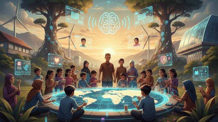 Pedagogi Gotong Royong: Revitalisasi Pembelajaran Humanis di Era AI