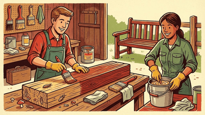 Pengawetan Kayu Sederhana Untuk Umum